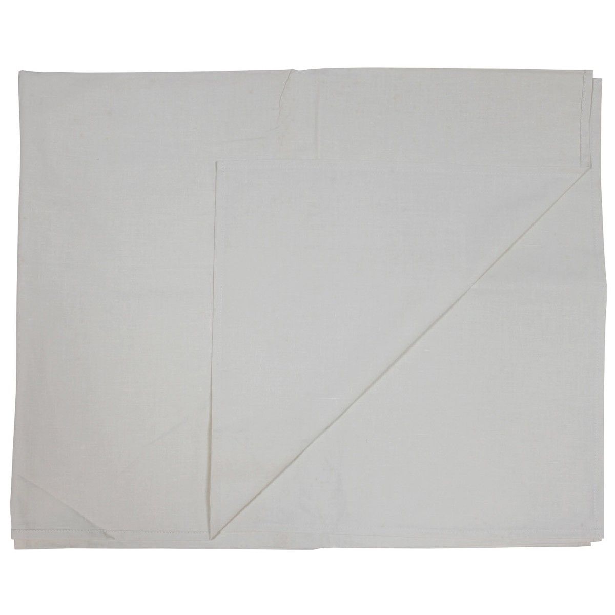 CZ/SK Tischtuch Baumwolle 180 x 110 cm natur weiß neuwertig CZ/SK Tischtuch Baumwolle 180 x 110 cm natur weiß neuwertig