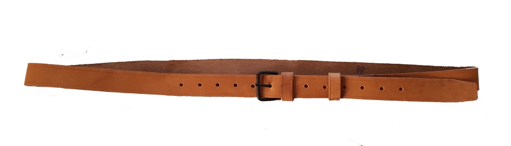 Ungarischer Hosengürtel Leder braun Länge 110 cm Ledergürtel neuwertig