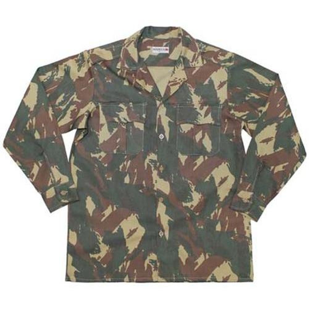 Portugiesisches Armee Feldhemd Feldbluse Gr. M camo